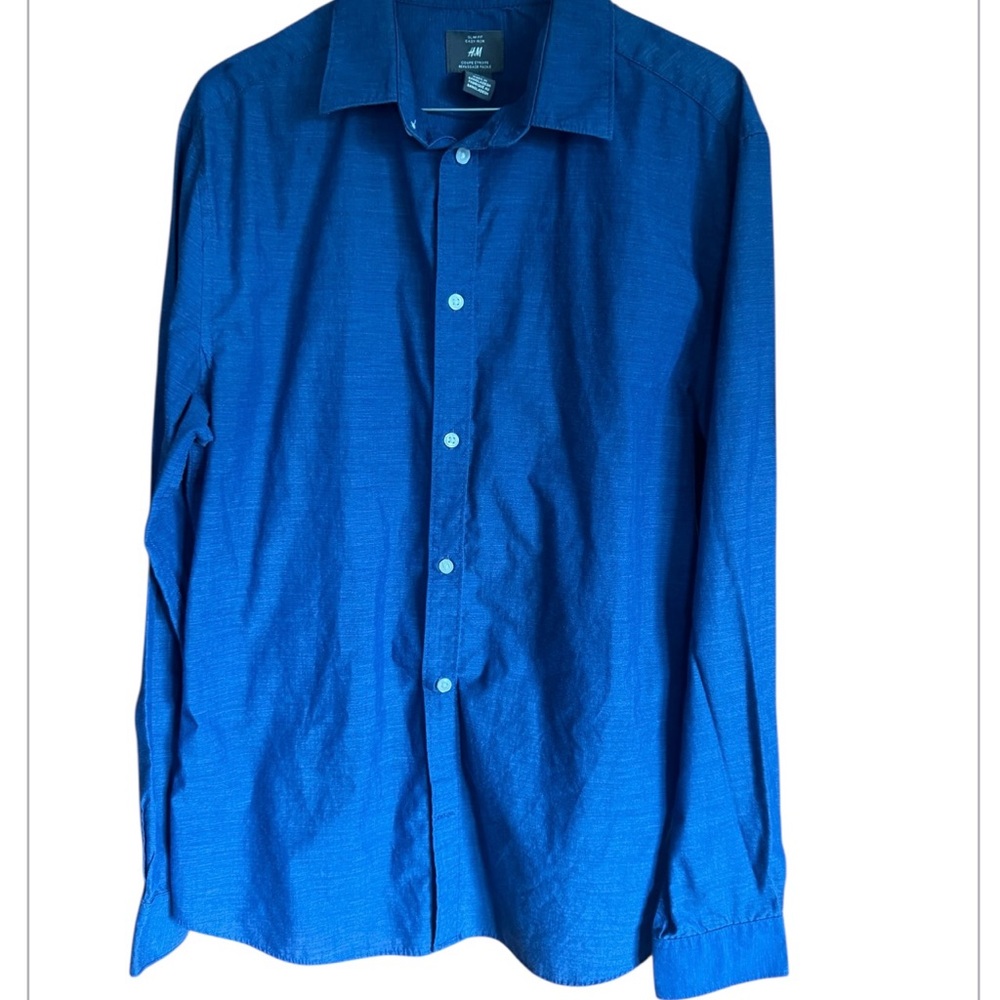 H&M Men's Blue Shirt